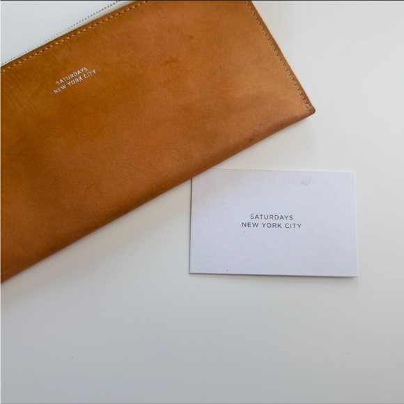 Saturdays NYC Leather Wallet - Picture 4 of 6
